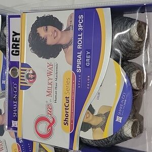 Milky Way Que Grey Weave Hair